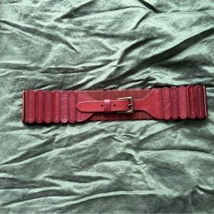 Anthropologie Tabitha Stretch Corset Belt, Small